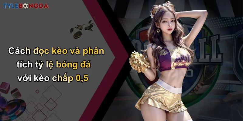 Cách đọc kèo và phân tích tỷ lệ bóng đá với kèo chấp 0,5