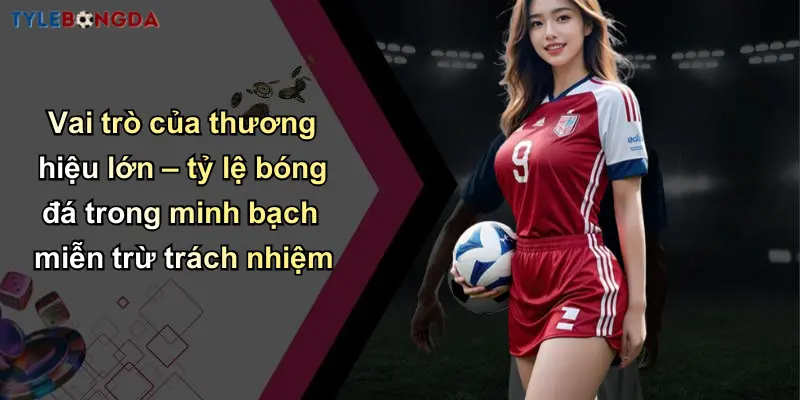 Vai trò của thương hiệu lớn – tỷ lệ bóng đá trong minh bạch miễn trừ trách nhiệm