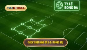 Chiến thuật bóng đá 5-4-1 phòng ngự