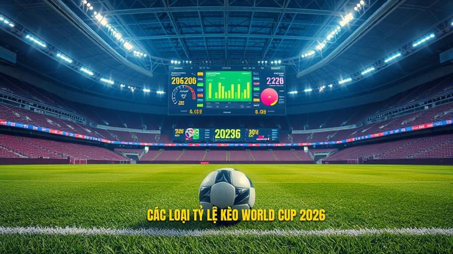Các loại Tỷ lệ kèo World Cup 2026 phổ biến nhất